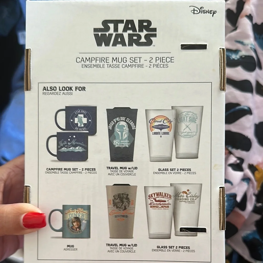 Star Wars Camp Endor Mug Set - Black and Orange - Picture 2 of 2